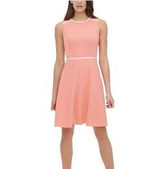 green emerald velvet dress Tommy Hilfiger Women's High Low Fit and Flare Dress, Ivory, 10 at Amazon  Women's Clothing store main image 0